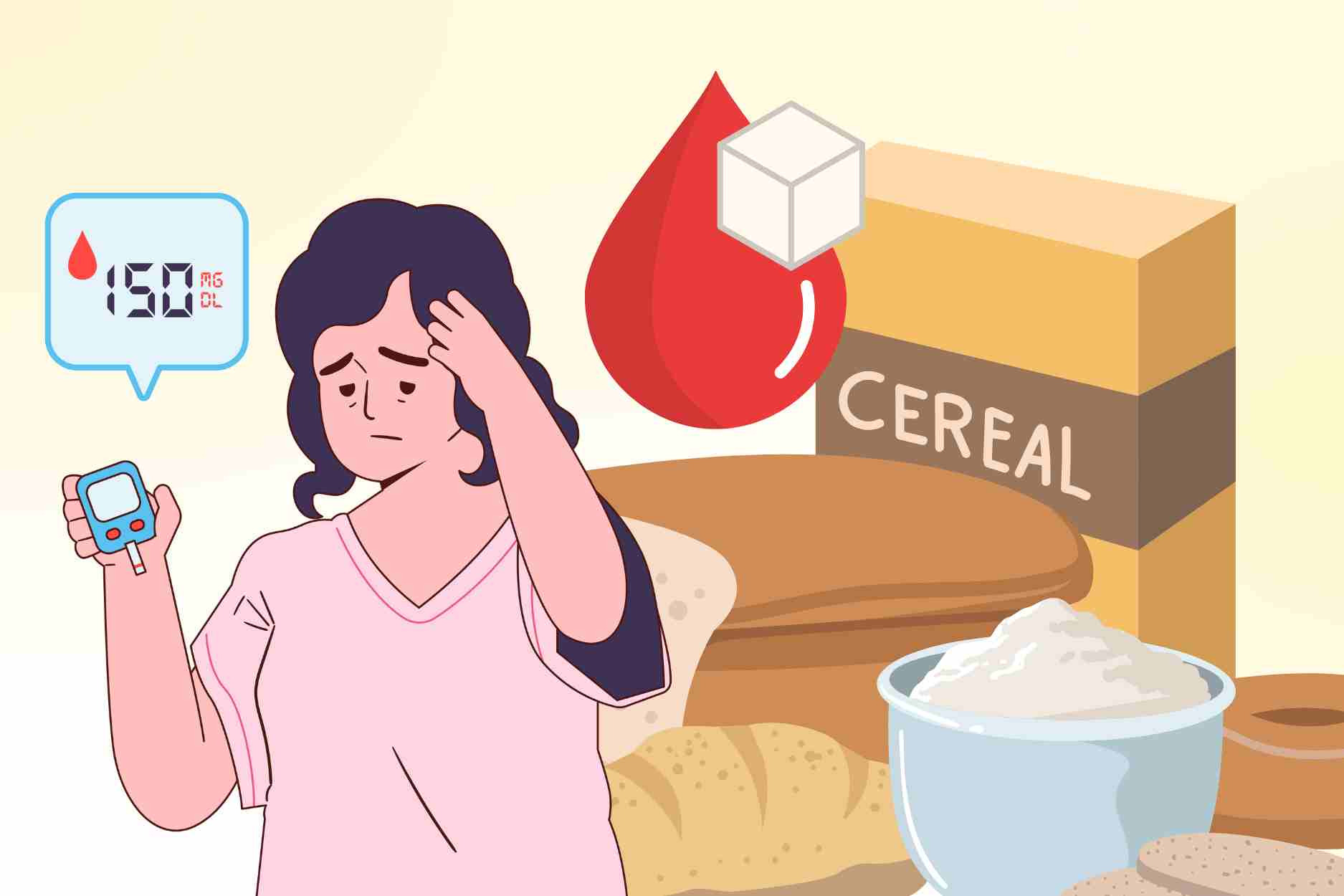 Refined foods that people with high blood sugar should avoid