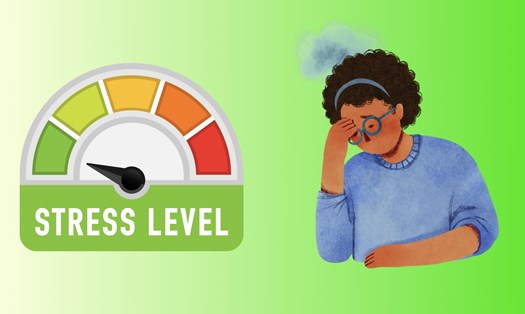 9 bí quyết giảm căng thẳng và lo âu. Đồ họa: Đinh Đinh