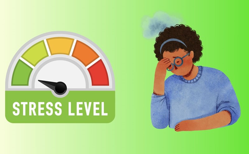 9 tips to reduce stress and anxiety. Graphics: Dinh Dinh