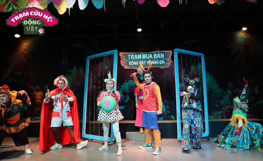 The play Answerment Station. Photo: Provided by the representative of the 5B Stage