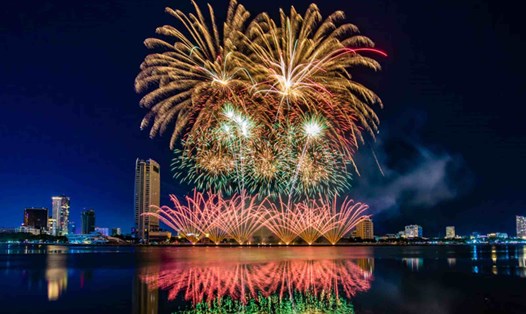 Pháo hoa Quốc tế 2025 tại Đà Nẵng dự kiến sẽ thu hút đông đảo du khách dịp hè. Ảnh: Ban tổ chức