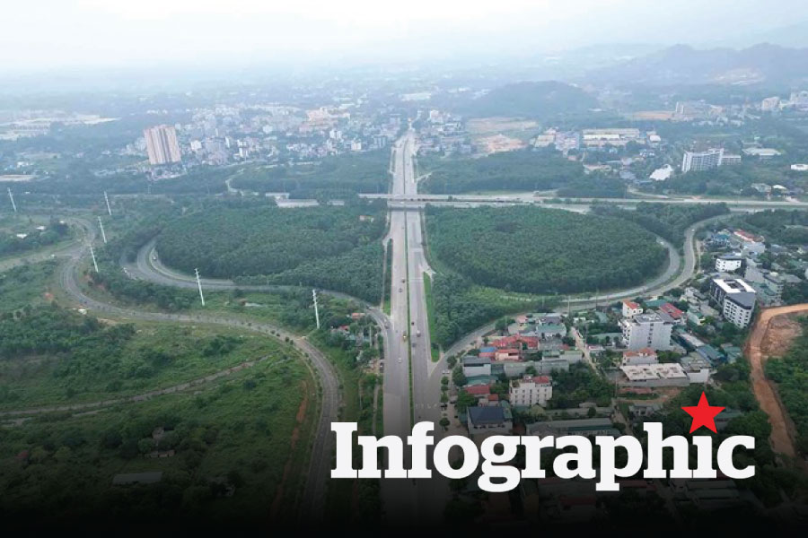 Trụ sở các xã mới của huyện Thạch Thất, Hà Nội sau sắp xếp
