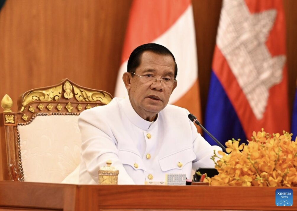 Presidente del Senado camboyano Samdech Techo Hun Sen. Foto: Xinhua