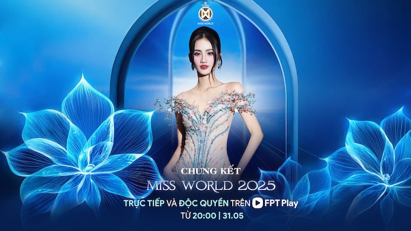 Miss Y NHI en Miss World 2025. Foto: FPT Play