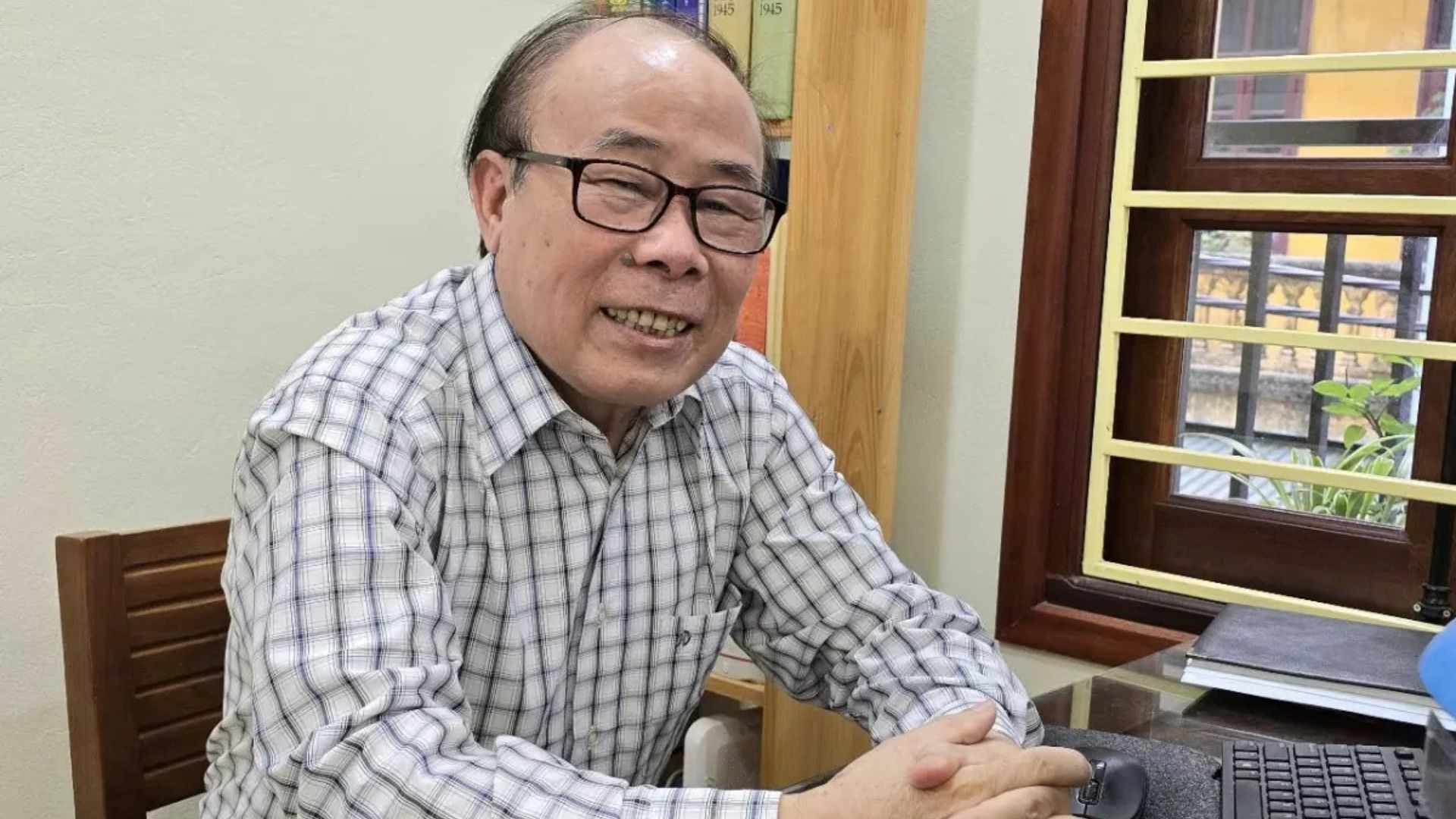 Mr. Le Dai Dien - Former Deputy Director of the Nuclear Training Center, Vietnam Institute of nuclear Power. Photo: Character provided