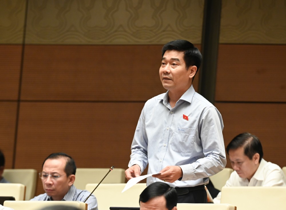 Đại biểu Lê Thanh Hoàn. Ảnh: Phạm Đông