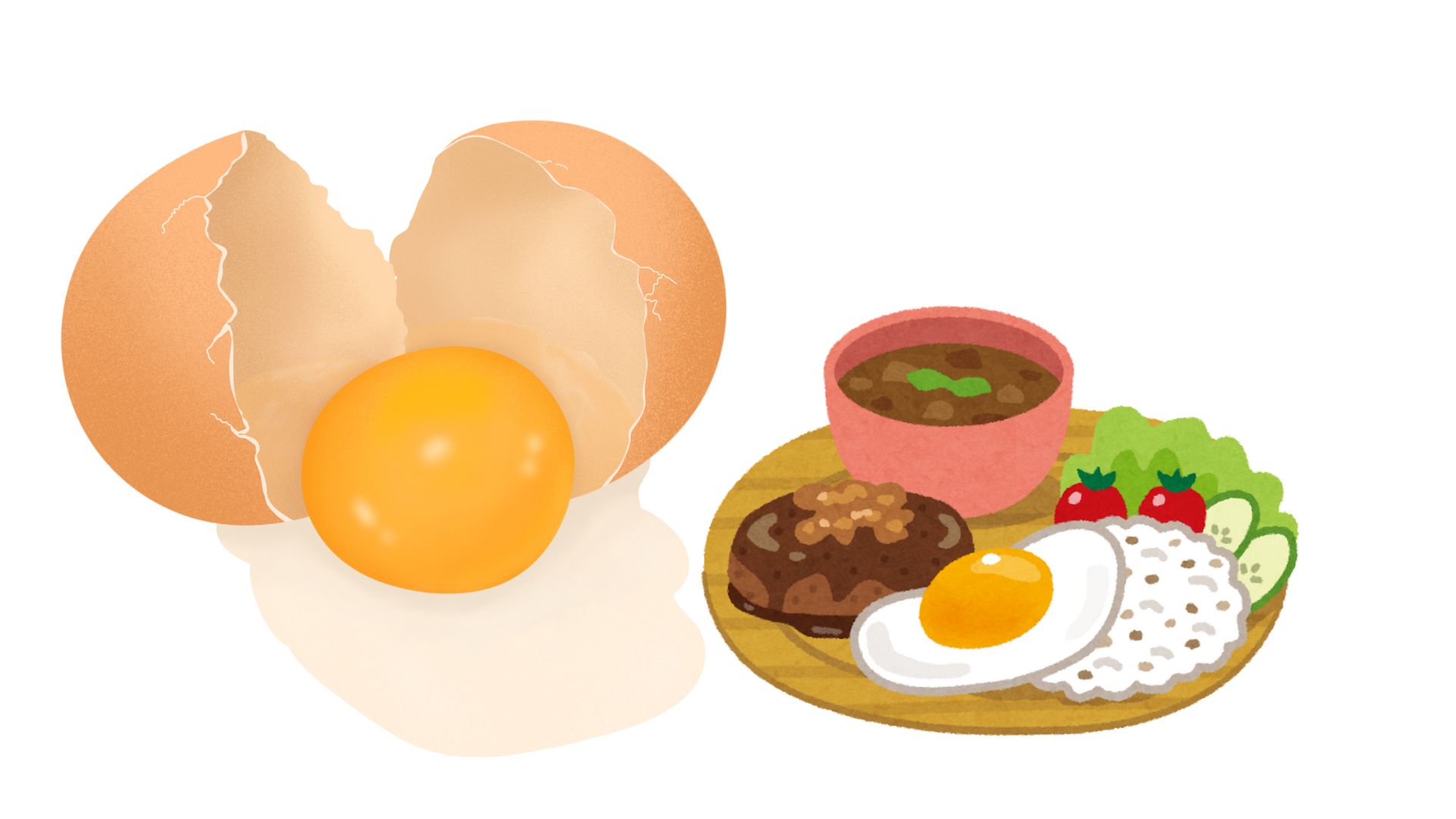 Under eggs are easy to eat, but don't fry them too much. Graphic photo: NGUYEN LY