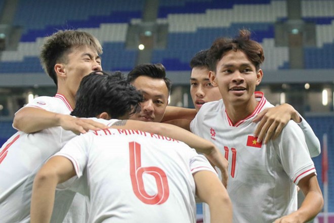 U23 Vietnam is in Group C of the 2026 U23 Asian qualifiers. Photo: VFF