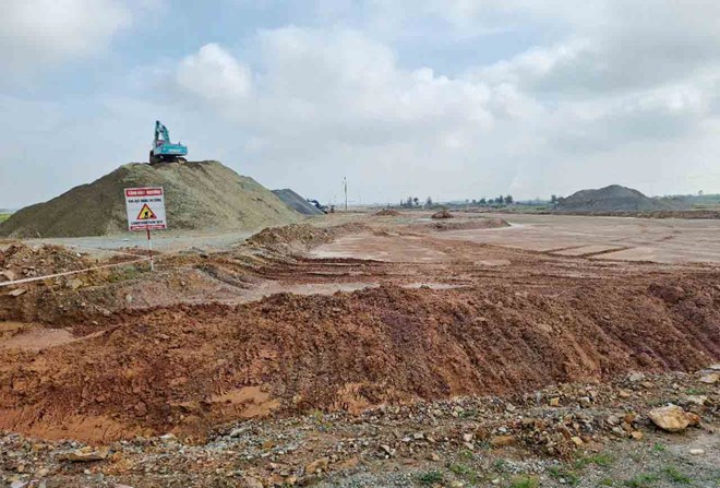 Tập trung đẩy nhanh tiến độ thi công dự án VSIP ở Hà Tĩnh