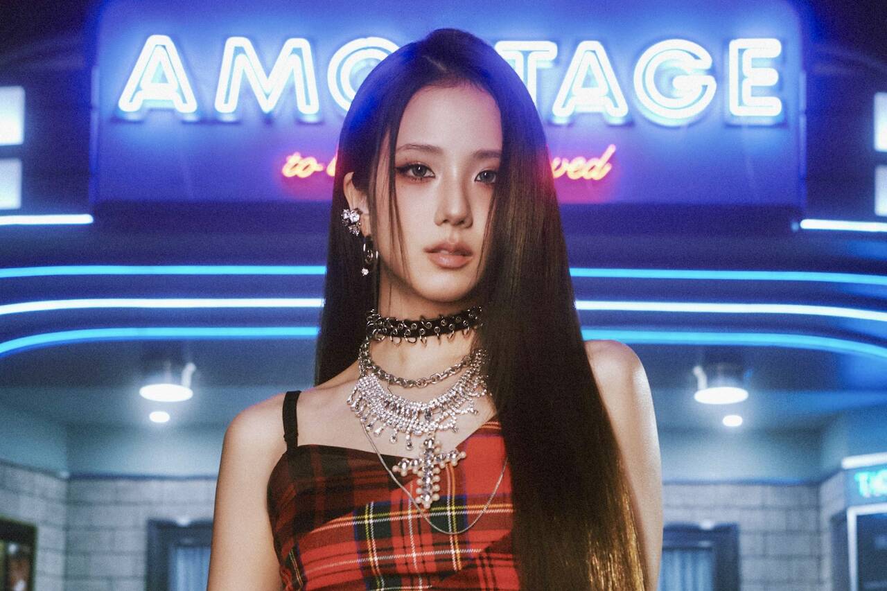 Singer Jisoo (Blackpink). Photo: Album Amortage/Blissoo