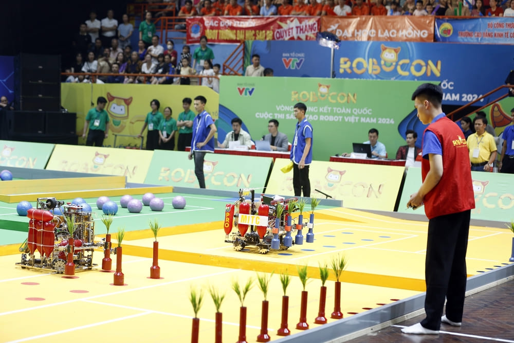 El concurso "Robot creativo Vietnam 2025" comenzo oficialmente. Foto: VTV