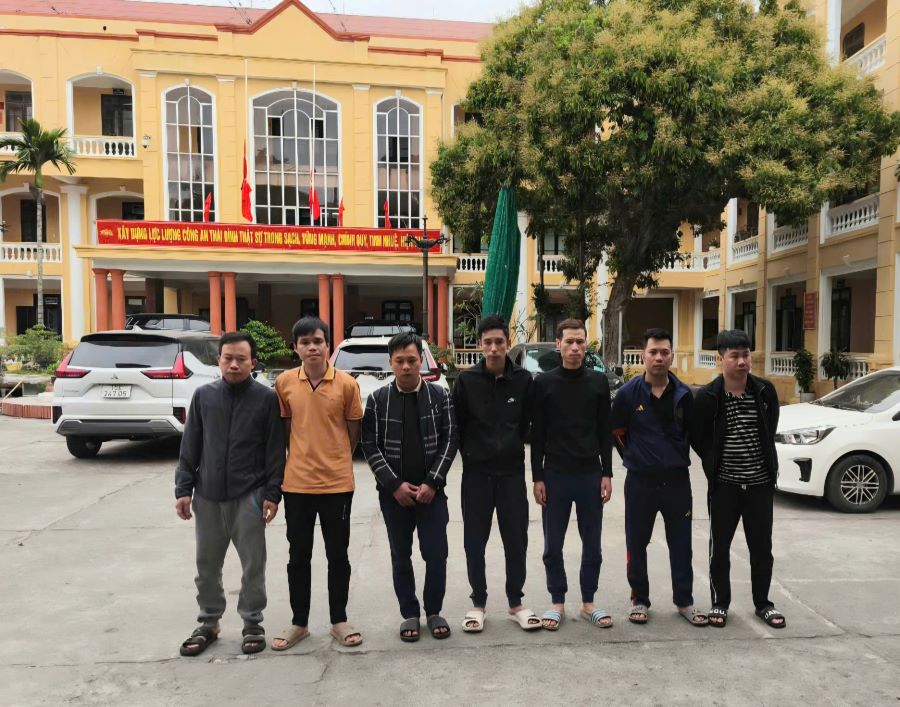 Các đối tượng đã bị khởi tố về tội đánh bạc và rửa tiền. Ảnh: Các đối tượng đã bị khởi tố về tội đánh bạc và rửa tiền. Ảnh: