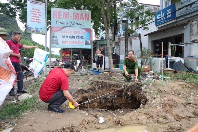 Tiếp tục xuất hiện hố tử thần tại Tuyên Quang