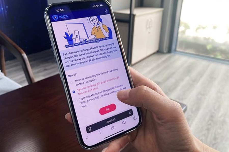 Understanding popular cyber attack methods helps users prevent, protect personal data and safety in the digital space. Photo: Thanh Phuong