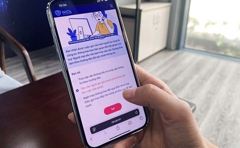 Understanding popular cyber attack methods helps users prevent, protect personal data and safety in the digital space. Photo: Thanh Phuong