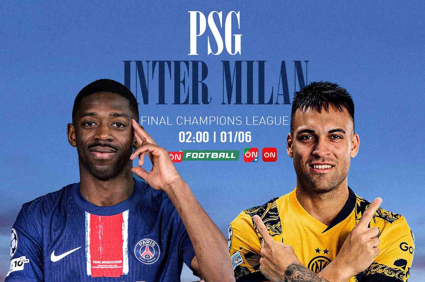 PSG e Inter son los dos equipos que van a la ultima etapa en la Liga de Campeones esta temporada. Foto: en el futbol