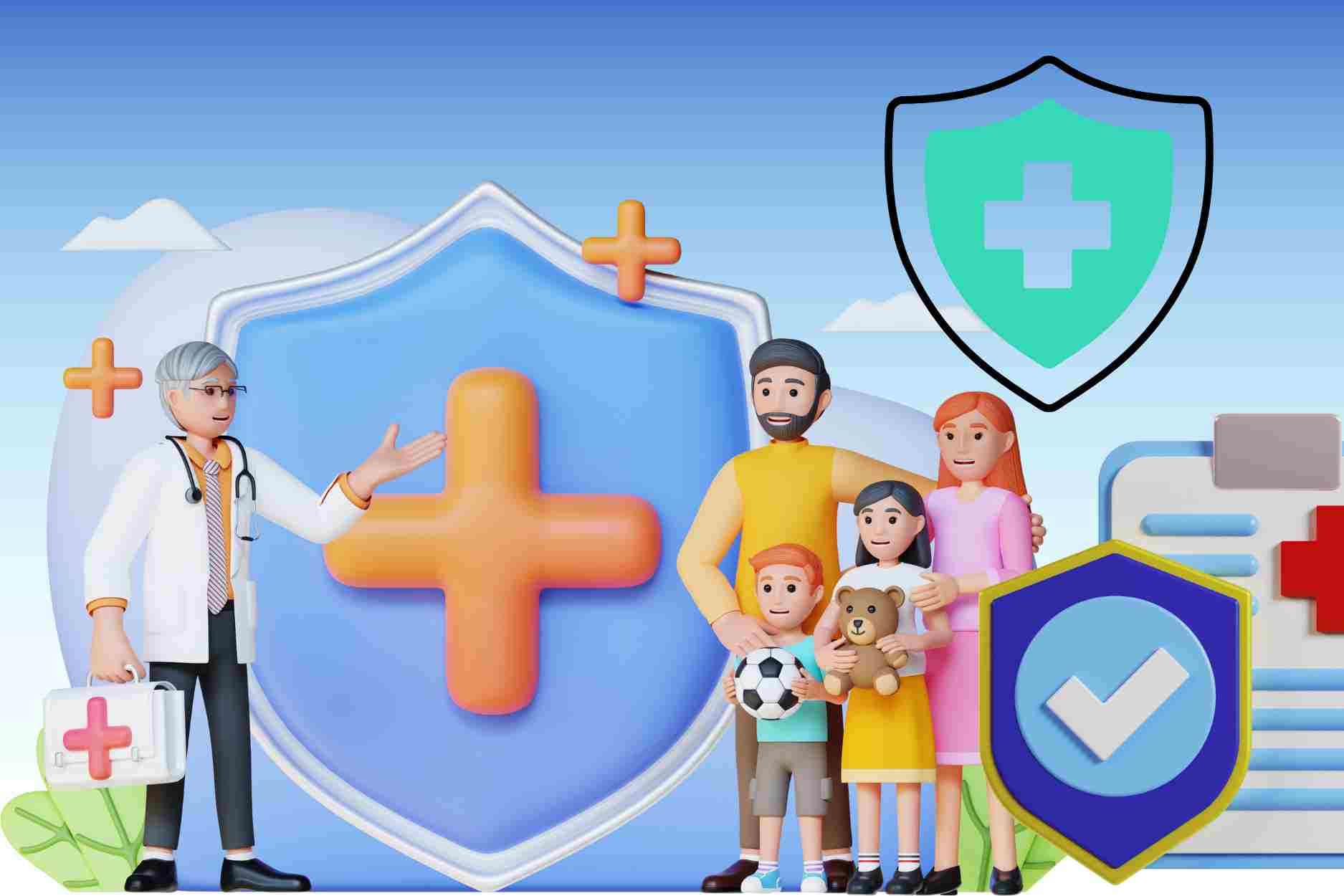 5 cases are entitled to 100% health insurance from 1.7.2025