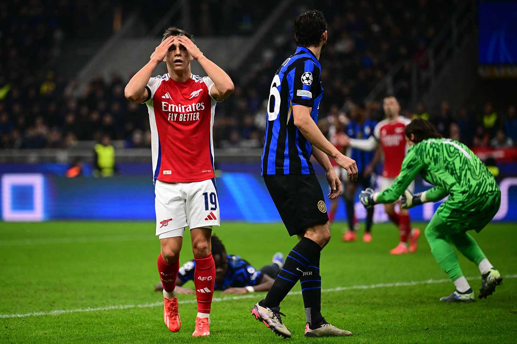 Hang tien ve co the la chia khoa quyet dinh thanh cong cua Inter Milan tai chung ket Champions League. Anh: AFP