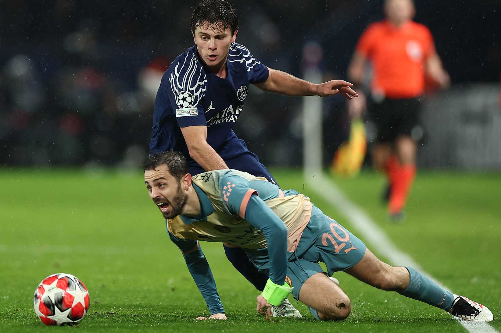 Joao Neves dang la tien ve choi sang gia bac nhat tai Champions League mua nay. Anh: AFP