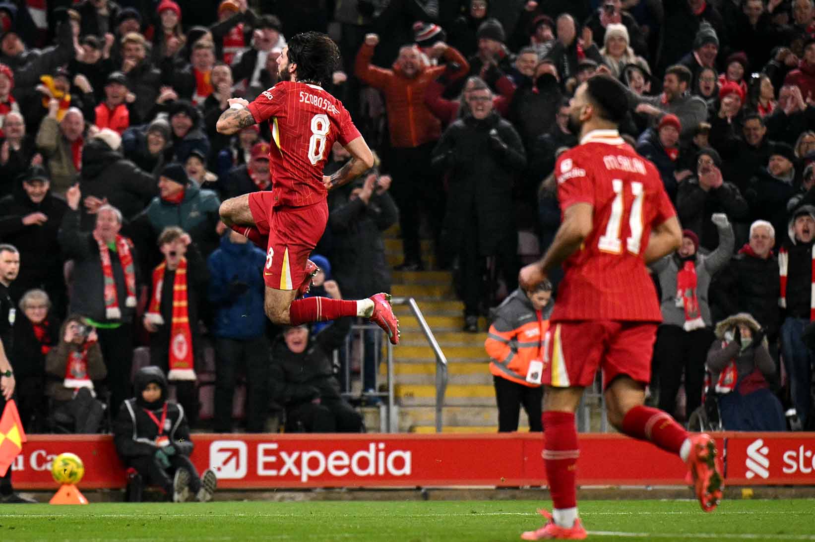 Liverpool da co mua giai hay nhat ki nguyen Premier League. Anh: AFP