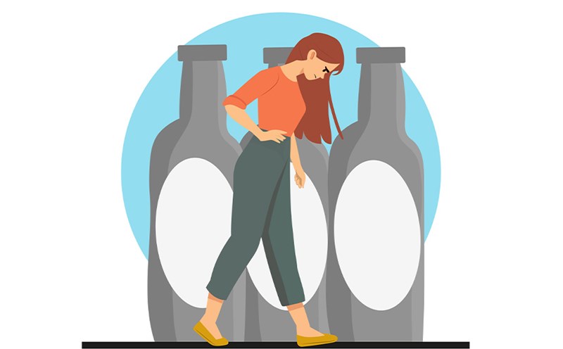 Choosing between whole milk and low-fat milk plays an important role in controlling the symptoms of patients with irritable bowel syndrome (IBS). Graphics: Thien Nhan