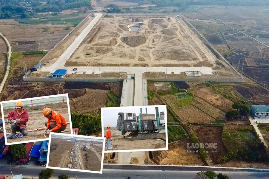 Investing more than VND 8,500 billion to implement a series of industrial infrastructure projects in Thai Nguyen. Photo: Nguyen Hoan.