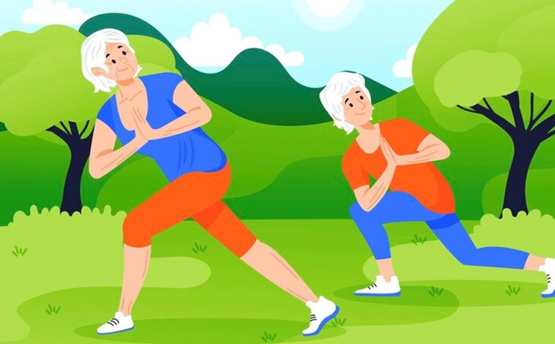 Sports suitable for people over the age of 50. Graphics: Thuy Duong