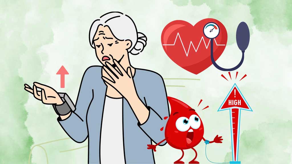 Señales de presion arterial alta en la mañana que son faciles de ignorar. El dibujo: