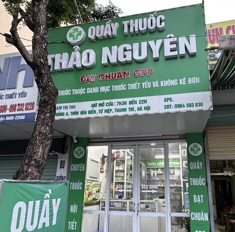 Quay thuoc Thao Nguyen (Tu Hiep, Thanh Tri, Ha Noi). Anh: Nhom PV.  