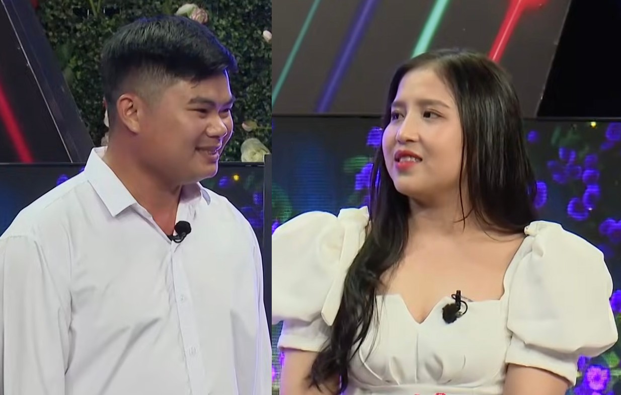 The couple on the show "You want to date". Photo: MCV Producer.