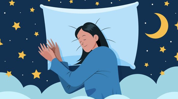 ¿Por que sonreimos mientras dormimos? Diseñado por Thuy Duong