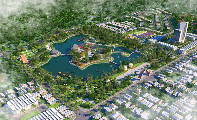 Perspectiva de NHAC Son Park. Foto: Lao Cai City Information Portal