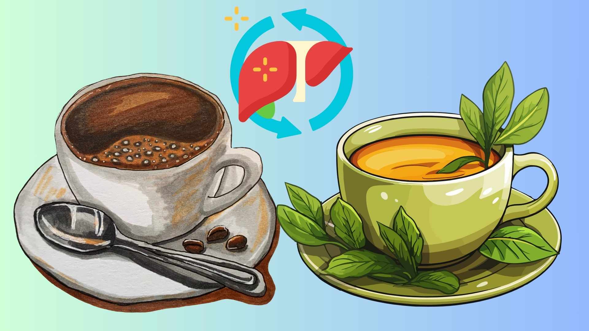 Choosing the right drink is good for the liver. Graphics: Ha May