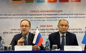 Đường sắt xuyên Á - động lực mới cho hợp tác Việt Nam-EAEU