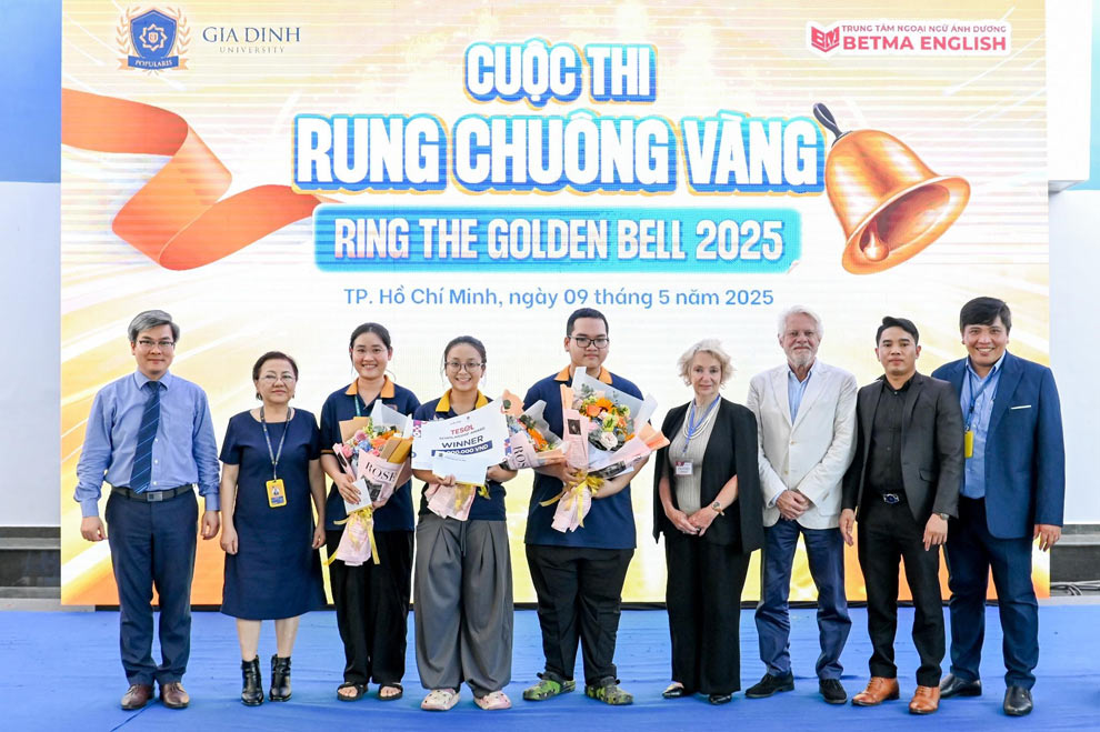 Truong Dai hoc Gia Dinh thuong xuyen to chuc cac cuoc thi bo ich, giup sinh vien tu tin the hien tai nang, ban linh ca nhan.