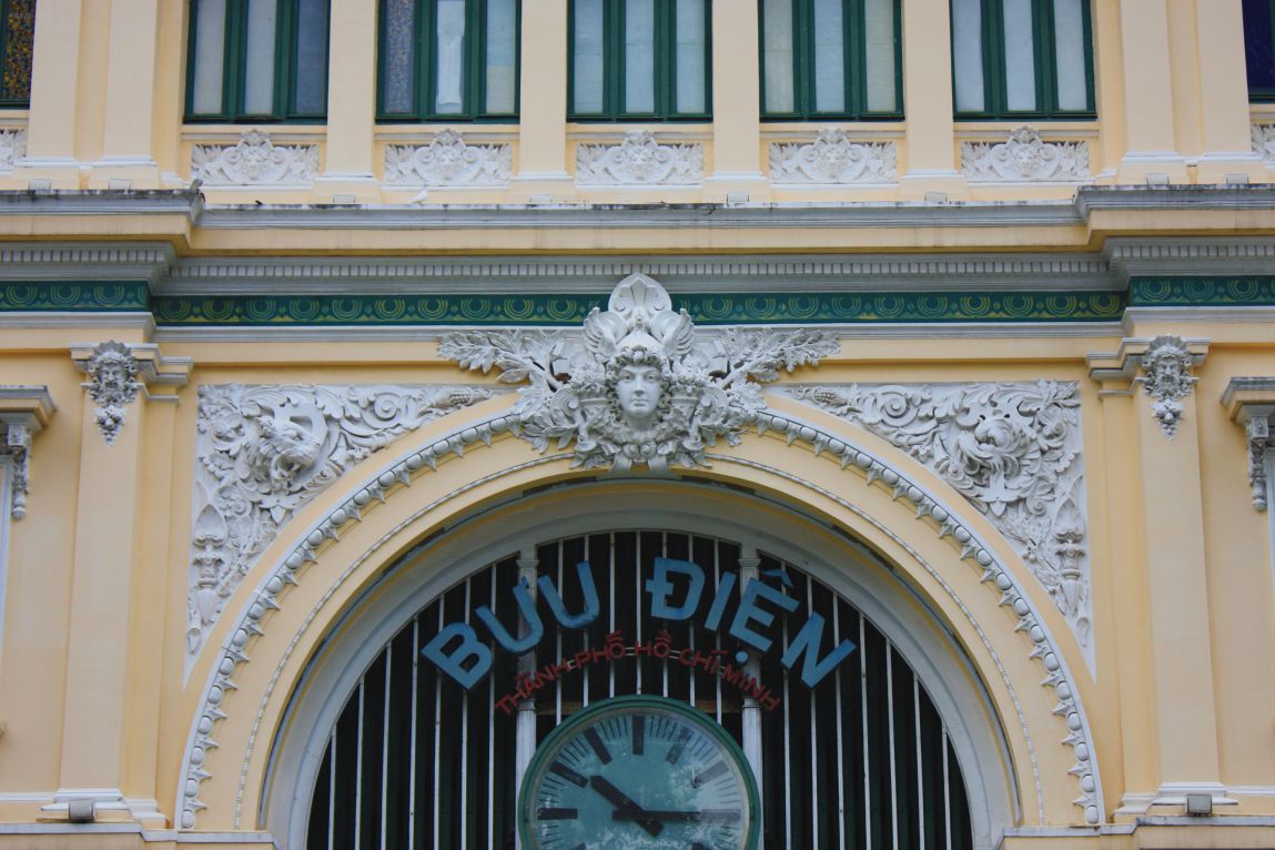 Oficina Central de Correos Ho Chi Minh Ciudad. Foto: An Nguyen