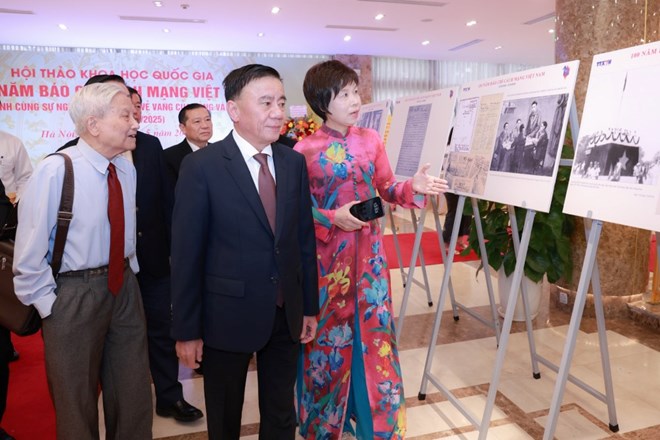 100 năm Báo chí cách mạng Việt Nam đồng hành cùng sự nghiệp vẻ vang của Đảng và dân tộc