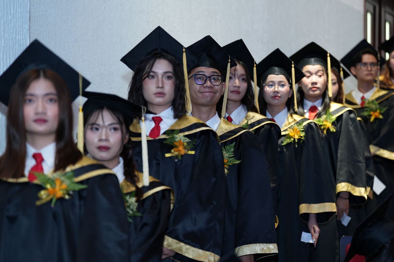 Ton Duc Thang University held a graduation ceremony for 2,376 undergraduate and postgraduate students in May 2025. Photo: Thuc Tram
