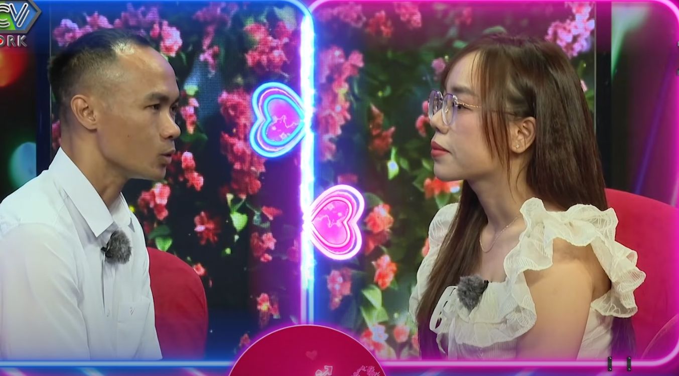 The couple at "You want to date". Photo: MCV Producer.