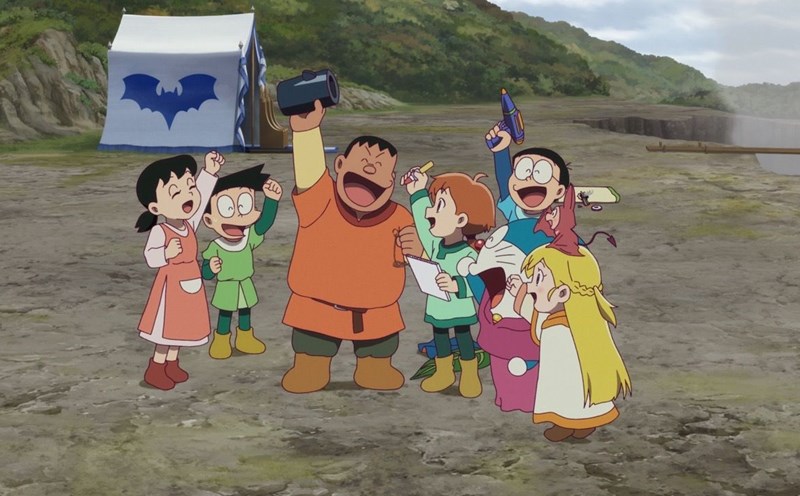 Doraemon's new film attracts attention. Photo: CGV.