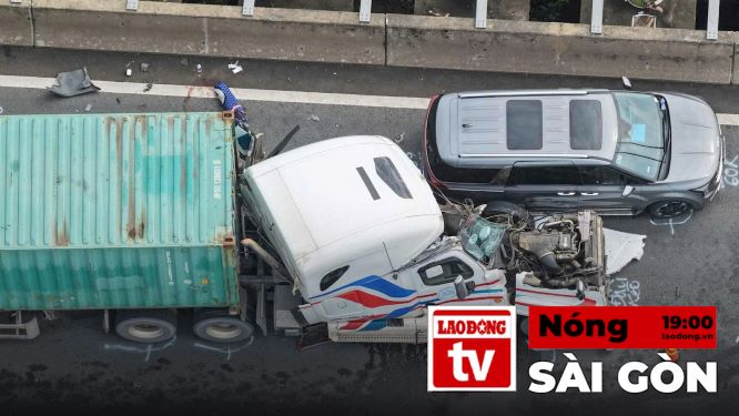 Hot Saigon: el continuo accidente en la carretera causa una larga desventaja de kilometros