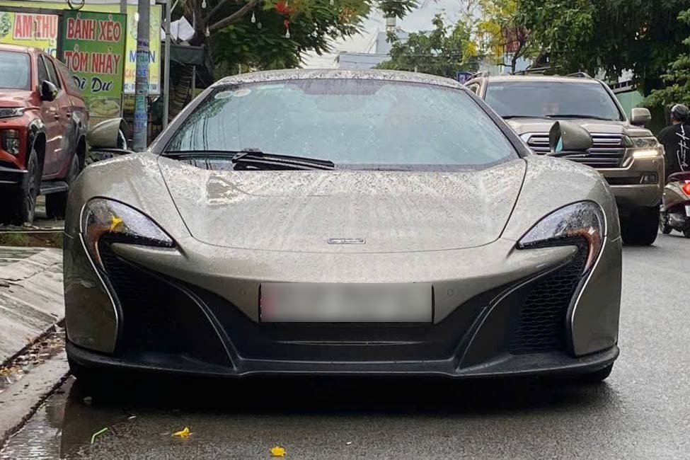 Close -Up del unico McLaren 650s Spider MSO en Vietnam. Foto: Do ​​Hai Nam