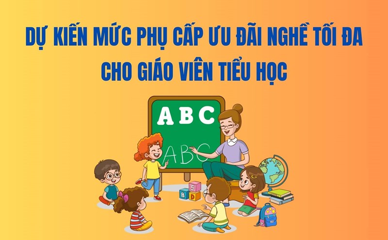 Expected maximum occupational allowances for primary school teachers