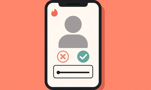 Tinder thử nghiệm tính năng chọn chiều cao khi tìm đối tượng hẹn hò. Đồ họa: Quang Minh