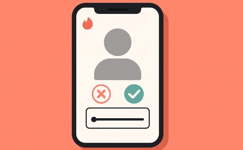 Tinder is testing height selection when looking for a date. Graphics: Quang Minh