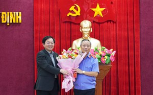 Bình Định công bố Quyết định của Ban Bí thư về công tác cán bộ