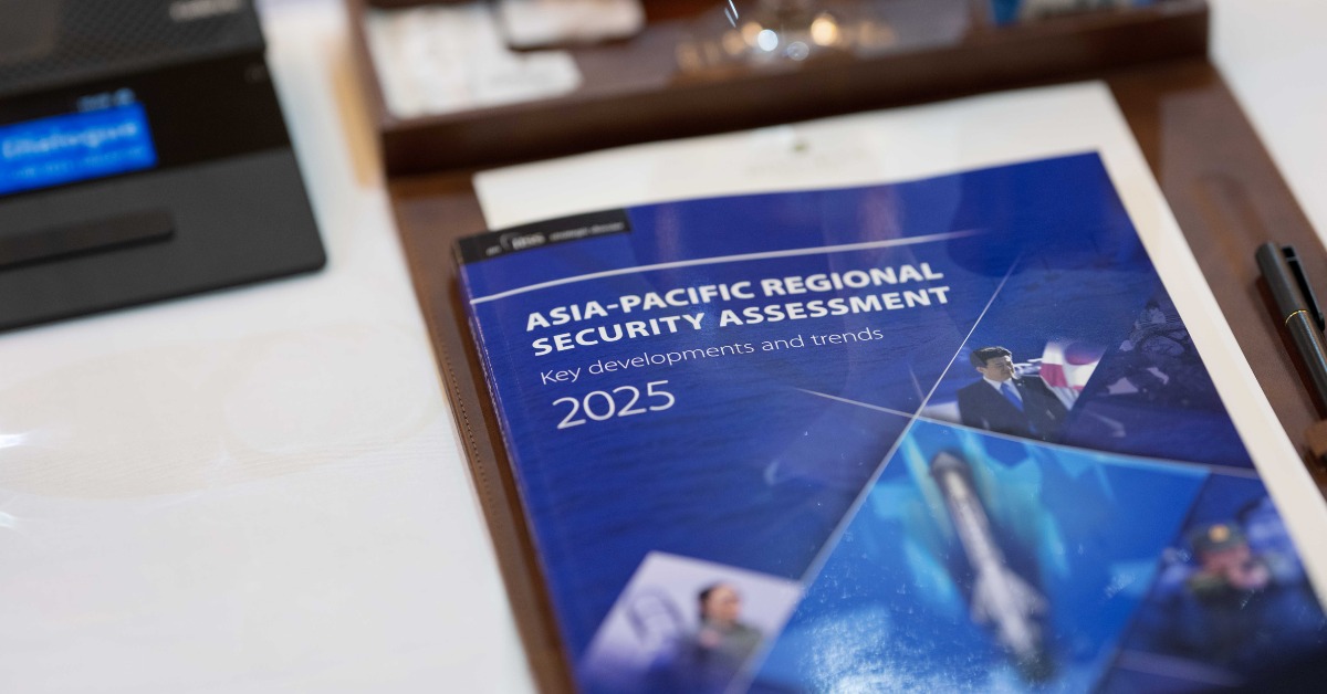 El dialogo Shangri-La 2025 tiene lugar en Singapur del 30 de mayo al 1.6 de junio. Foto: El comite organizador del dialogo Shangri-La