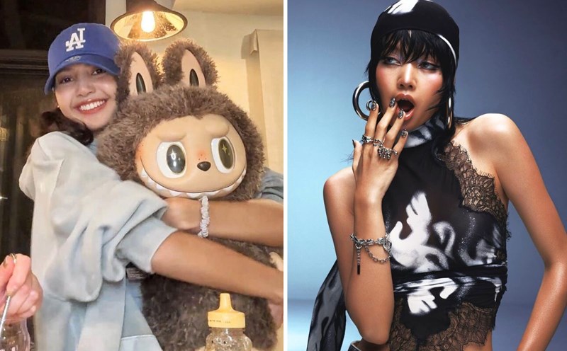 Lisa (Blackpink) has an important influence in the Labubu fever. Photo: MV Rockstar/LLOUD