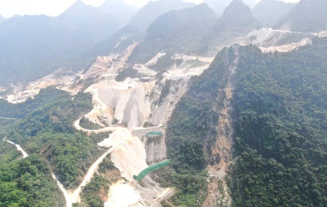 Nhiều doanh nghiệp ở vựa đá Lục Yên bị phạt nặng hàng trăm triệu đồng