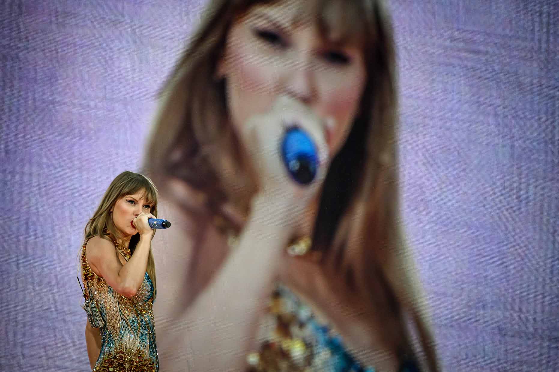 Taylor Swift da gianh lai tat ca nhung gi von thuoc ve co voi cai gia khong re. Anh: AFP
